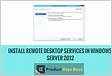 ﻿How to reinstall Remote Desktop Service service